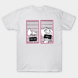 Wanted Axe-Chan and Haru T-Shirt